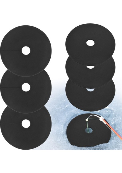 6'lı Paket Buz Balıkçılığı Deliği Kapağı - 12 Inç Buz Balıkçılığı Deliği Izolatörü Buz Balıkçılığı Aksesuarları Eva Buz Deliği Kapağı Kış (Yurt Dışından) fiyatları