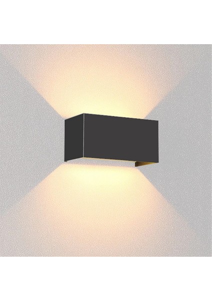 12W Yukarı ve Aşağı LED Duvar Lambası Su Geçirmez IP65 Iç Mekan Duvar Lambası Oturma Odası Yatak Odası Merdiven Iç Mekan Dış Mekan Aydınlatması (Yurt Dışından) fiyatları