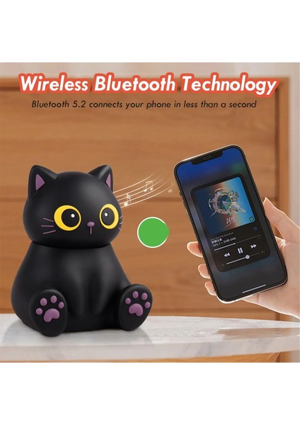 Mini Sevimli Hayvanlar Bluetooth Hoparlör Kablosuz Bluetooth 5.2 Hoparlör Mp3 Müzik Çalar Telefon Tutucu Domuz (Yurt Dışından) fiyatları