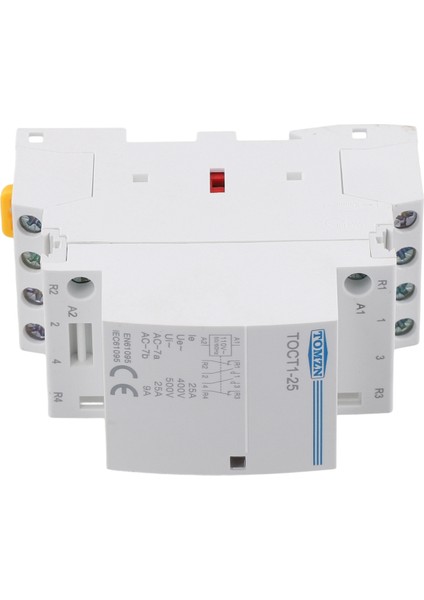 Tomzn Toct1-25 4p 25A 2nc 2no 220V/230V 50/60HZ Din Raylı Ev Tipi Klima Modüler Kontaktör 2NO2NC Ac Kontaktör (Yurt Dışından) fırsatları