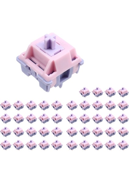 Akko 45 Adet Peri Anahtarı 5 Pin 50GF Lineer Sessiz Anahtarlar, Ofis Yazma Deneyimini Geliştirir (Yurt Dışından) fiyatları