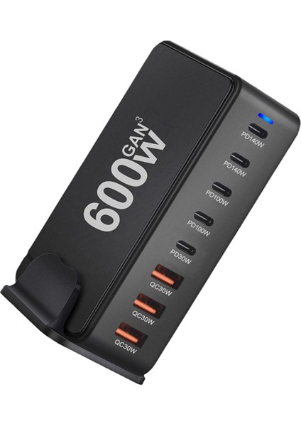 Hızlı Şarj 600W Masaüstü Gan Hızlı Pd Şarj Cihazı 8 Port USB Tip C Cep Telefonu Dizüstü Bilgisayar Pc Şarj Istasyonu Standı Ab Fişi (Yurt Dışından) indirimleri