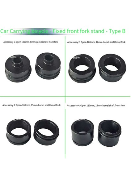 Sabit Bisiklet Malzemeleri Araç Rafları Destekli Aks Takviyeli Çatal Standı Mtb Yol Bisikleti Tavan Braketi Kamyonlar Bisiklet Standı Siyah (Yurt Dışından) fırsatları