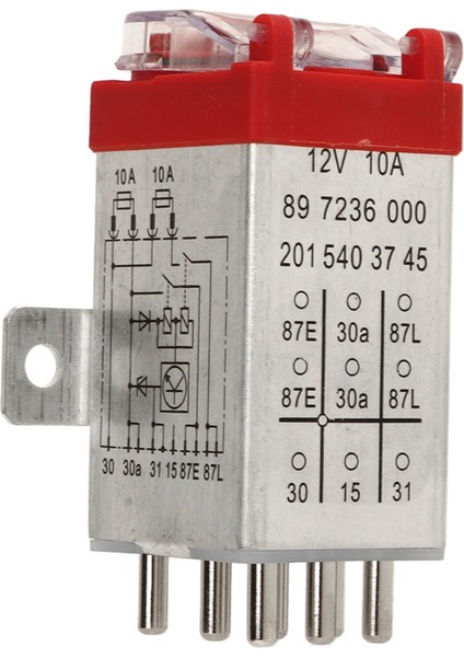 Mercedes-Benz R129 500SL SL500 W124 260E 300E W126 300SE Için Yedek Araç Aşırı Yük Koruma Rölesi 2015403745 (Yurt Dışından) modelleri