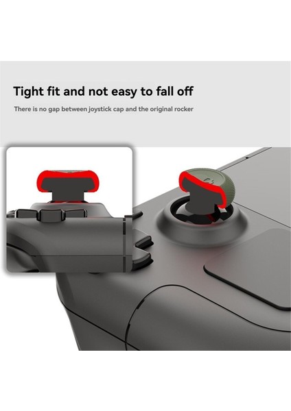 Skull & Co. Dışbükey Başparmak Tutacakları Seti Steam Deck/oled/rog Ally/x-4 Adet Analog Çubuk Kapağı, Gelişmiş Oyun Hassasiyeti (Yurt Dışından) fiyatları