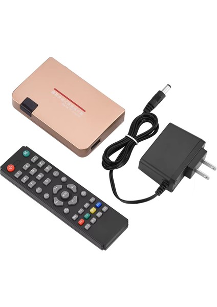 Analog Dönüştürücü HDMI Uyumlu Dönüştürücü Adaptör Rf'den Hd'ye Tüm Standart Dönüştürücü Analog Tv Uzaktan Kumandası Abd Fişi (Yurt Dışından)