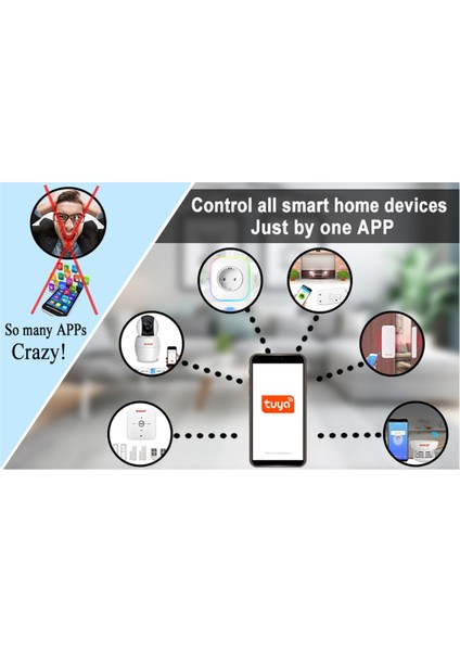 Tuya Mini Wifi Kamera 4mp Pır Stil Iç Mekan Onvif Dahili Ses Tf Kart Yuvası Ipc Vision 48 Adet 940NM Ir LED Akıllı (Yurt Dışından) fiyatları