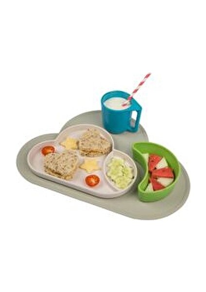 Bambu Yemek Seti 12 Ay Üzeri Bebekler İçin Güvenli Malzeme ile Tasarlandı