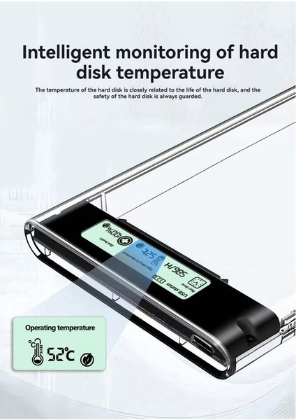Shuole Usb3.2 Harici HDD Kutusu 5 Gbps 2,5 Inç Sabit Disk Kutusu Tip-C SSD Muhafaza Sata HDD SSD Depolama Kutusu Dizüstü Bilgisayar Için (Yurt Dışından) fırsatları