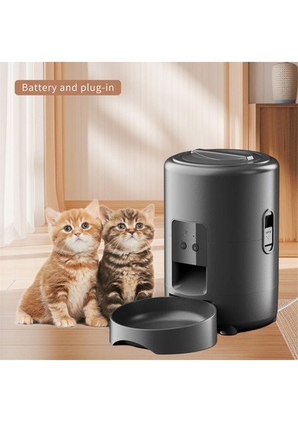 2l Otomatik Akıllı Wıfı Düğmeli Kedi Maması Dağıtıcısı Kuru Mama, Kedi, Köpek Maması Dağıtıcısı ve Evcil Hayvan Mama Kabı (Yurt Dışından) modelleri