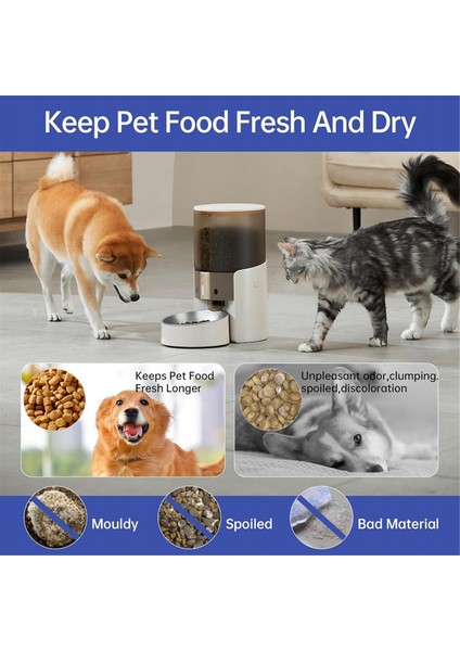 Petlibro Otomatik Kedi Köpek Besleyicileri Için 24'lü Paket Evcil Hayvan Maması Kurutucu Poşetleri, Evcil Hayvan Mamasını Kuru ve Taze Tutun (Yurt Dışından) fiyatları