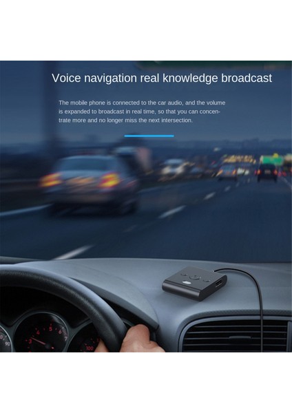 Bluetooth 5.4 Aux Araç Adaptörü Mikrofonlu 3.5mm USB U-Disk Stereo Kablosuz Ses Alıcısı Araç Kiti Eller Serbest Aramalar Müzik (Yurt Dışından) fırsatları