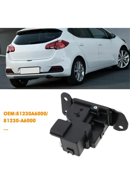 Hyundai I30 Elantra Kia Ceed Araba Bagaj Kapağı Kilidi Bagaj Kilidi Kapı Kilidi Aktüatörü 81230-A6000 81230A6000 (Yurt Dışından) fiyatları