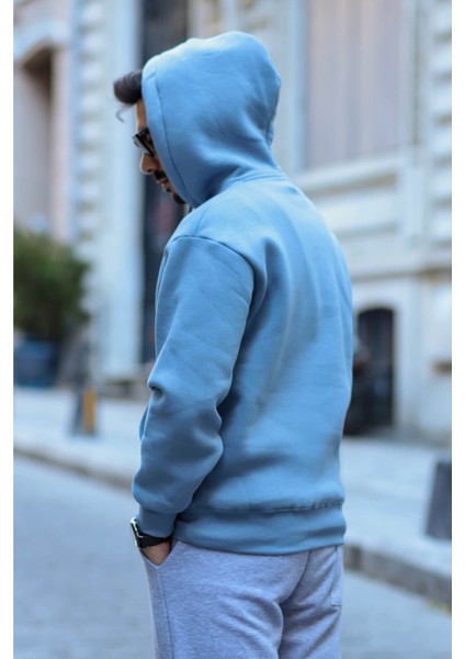 Oversize Kapüşonlu Kanguru Cepli Sweatshirt - Hoodie modelleri
