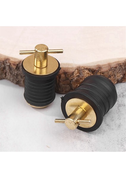 T Saplı Tekne Tahliye Tapası, Çevirmeli Pirinç Çelik Saplı Tekne Aksesuarları, Deniz Kauçuk Tapaları, 32 mm (Yurt Dışından) indirimleri