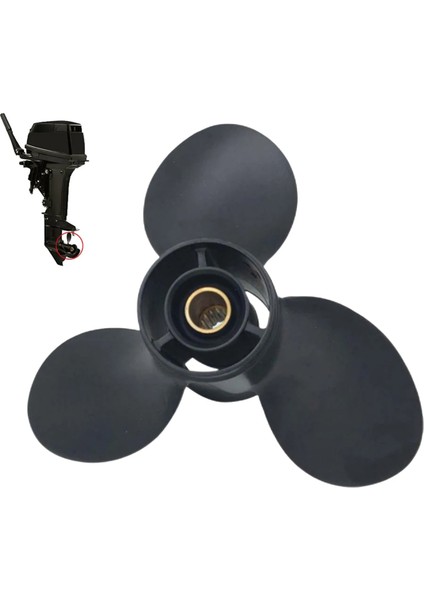 Tohatsu 20HP-30HP 9.9X13 10 Dişli Parçalar Tekne Pervanesi 48-19640A40 346-64104-5 Için Alüminyum Alaşımlı Pervane 3R0B645270 (Yurt Dışından) fiyatları