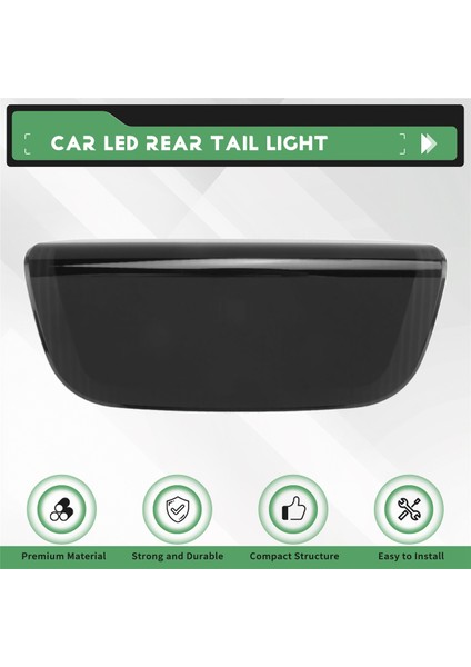 26590-1KA0B LED Yüksek Montajlı Arka Üçüncü Tavan Kapağı Fren Lambası Siyah Fren Sinyal Lambası Nissan Juke Mk1 F15 2010-2018 Için (Yurt Dışından) fırsatları