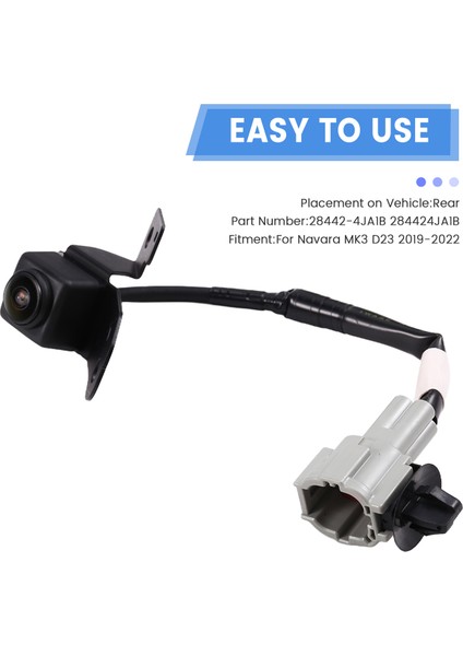 Nissan Navara Mk3 D23 2019-2022 Için Yeni Arka Görüş Kamerası Montajı 28442-4JA1B Park Yardımı Geri Görüş Kamerası 284424JA1B (Yurt Dışından) indirimleri