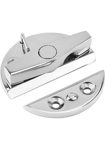 Adet Deniz Paslanmaz Çelik 316 Tekne Kapısı Dolap Kapağı Yuvarlak Çevirme Düğmesi Çevirme Mandalı Deniz Donanım Aksesuarları (Yurt Dışından) fırsatları