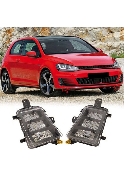 Volkswagen Vw Golf 7 A7 Mk7 Gtı Gtd 2013-2017 Için LED Ön Sağ Sis Lambası Gündüz Farı Sis Lambası 5G0941700 (Yurt Dışından) indirimleri