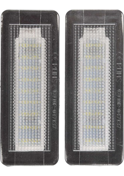 Mercedes-Benz Smart Fortwo W450 W451 W453 Için 2x Araç LED Plaka Lambası (Yurt Dışından) modelleri