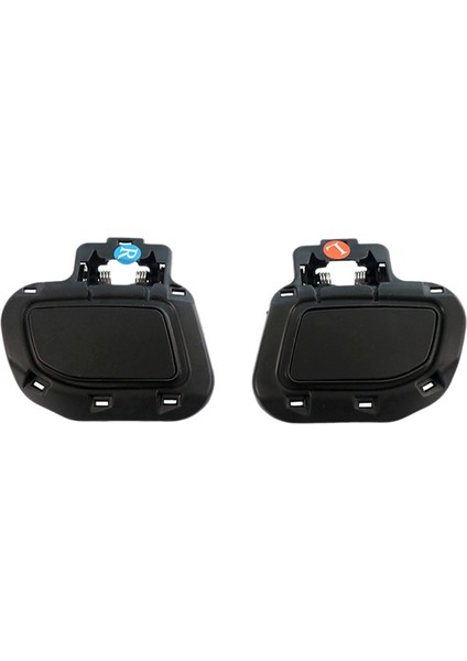 Land Rover Range Rover Evoque Ön Cam Yıkama Meme Kapağı Için 1 Çift Sol + Sağ Far Yıkama Kapağı LR036198 LR036197 (Yurt Dışından)