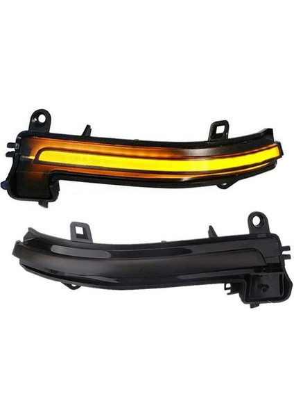 Bmw F30 F32 F36 F22 Bmw 1/2/3/4 Serisi Aksesuarları Için LED Dinamik Sıralı Dönüş Sinyal Lambası Ayna Işıkları, Duman Siyahı (Yurt Dışından)