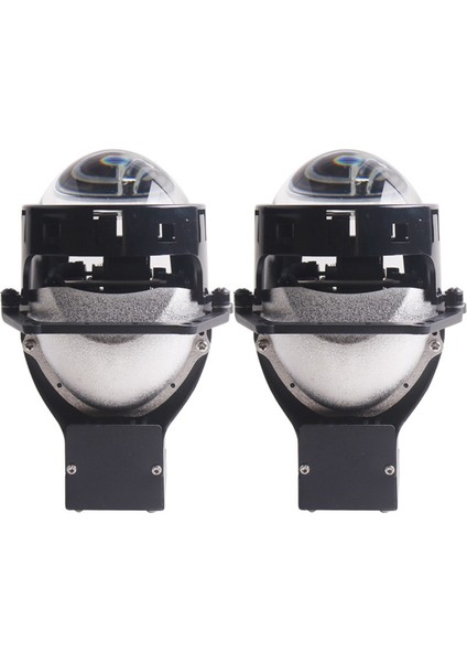 Araba Evrensel 2,5 Inç LED Farlar Mercekler Çift Lambalar Araba LED Mercek Lhd Araba Işığı Modifiye Aksesuarlar (Yurt Dışından) indirimleri