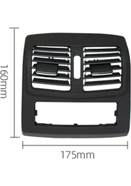 Benz E W212 09-2014 Için Araç Arka Konsol Hava Çıkış Paneli Izgara Kapağı Hava Çıkış Paneli Arka Havalandırma Çerçevesi 2128300454 Siyah (Yurt Dışından) fiyatları