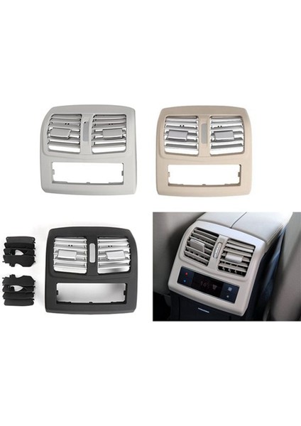 Benz E W212 09-2014 Için Araç Arka Konsol Hava Çıkış Paneli Izgara Kapağı Hava Çıkış Paneli Arka Havalandırma Çerçevesi 2128300454 Siyah (Yurt Dışından) modelleri