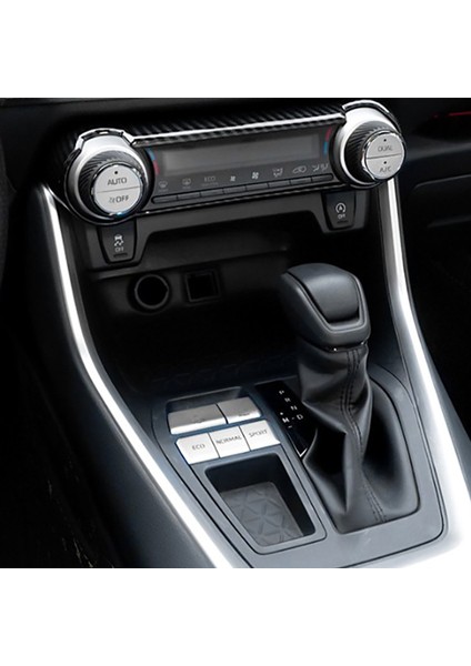 Toyota Rav4 2019 2020 2021 Aksesuarları Için Merkezi Kontrol Dişlisi Multimedya Düğmesi Kapağı Trim Sticker Payet, Gümüş, 5 Adet (Yurt Dışından) modelleri