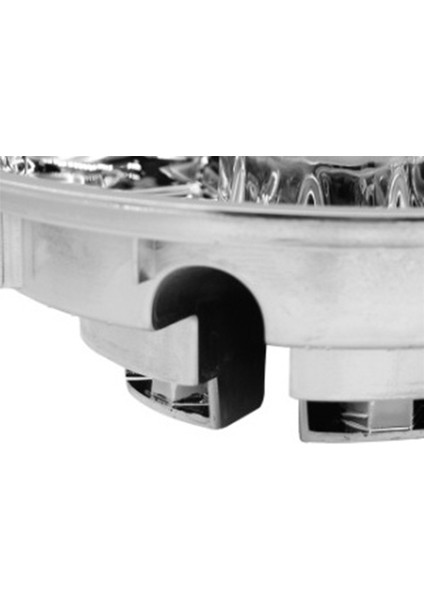 Adet 8 Inç Ss Golf Arabası Tekerlek Kapağı, Golf Arabaları Için 5 Kollu Tasarım Göbek Kapağı, Club Car, Ezgo, Yamaha (Yurt Dışından) indirimleri