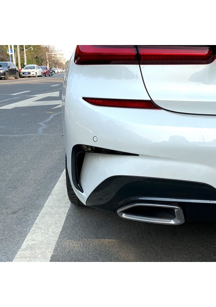 Bmw G20 G28 2019 2020 2021 Parlak Siyah Için Araç Arka Tampon Yan Kanat Kapağı Trim Ayırıcı Kanat Spoiler (Yurt Dışından) fırsatları