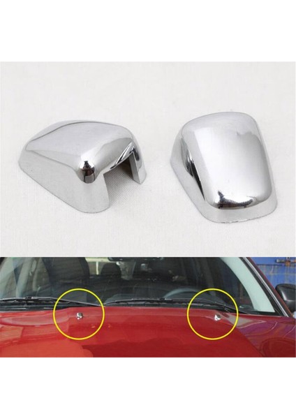 Adet Ön Cam Silecek Sprey Memesi Dekoratif Kapağı 2007-2016 Yılları Için Jeep Compass / Patriot / Grand Cherokee / Cherokee (Yurt Dışından) modelleri