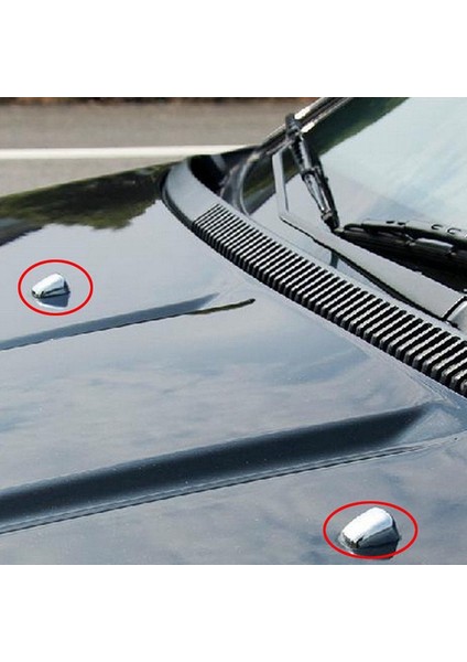 Adet Ön Cam Silecek Sprey Memesi Dekoratif Kapağı 2007-2016 Yılları Için Jeep Compass / Patriot / Grand Cherokee / Cherokee (Yurt Dışından) fırsatları