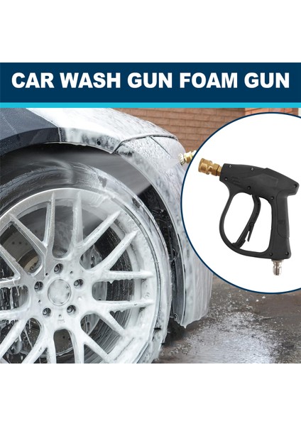 Araba Yıkama Tabancası 3000 Psi Max Köpük Tabancası 3/8 Inç Bağlantılı Yüksek Basınçlı Yıkama Aleti Basınçlı Yıkama Köpük Topu (Yurt Dışından) fırsatları