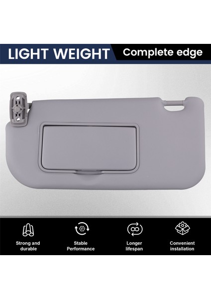 Kia Sportage 2005-2010 Için Araç Ön Sol Taraf Güneşlik Kılıfı Güneşlik Makyaj Aynası Güneşlik (Yurt Dışından) fırsatları