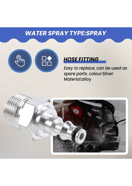 Lavor Vax Için Hızlı Bağlantılı Basınçlı Yıkama Tabancası Hortum Adaptörü, M22 Hızlı Takma (Yurt Dışından) fırsatları