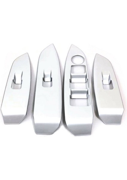 Mazda Cx-3 Cx3 2016, 2017, 2018 ve 2019 Araç Stili Için Abs Krom Kapı Pencere Kaldırma Anahtarı Kaldırma Ayar Paneli Kapak Döşemesi (Yurt Dışından)