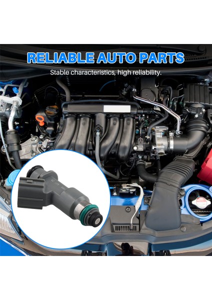 Honda Accord Crosstour Mdx 3.0l 3.5l 3.7l V6 Için 6 Adet 16450-R70-A01 Yeni Yakıt Enjektör Memesi (Yurt Dışından) indirimleri