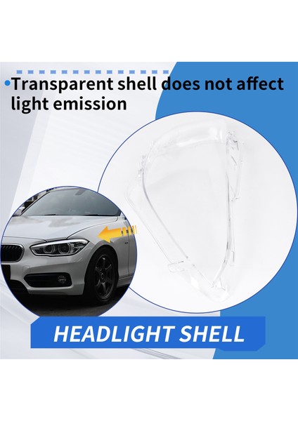 Bmw 1 Serisi F20 116I 118I 120I 2016-2019 Için Sol Far Camı Abajur Far Kabuğu Mercek Lamba Kapağı Mercek (Yurt Dışından) fırsatları