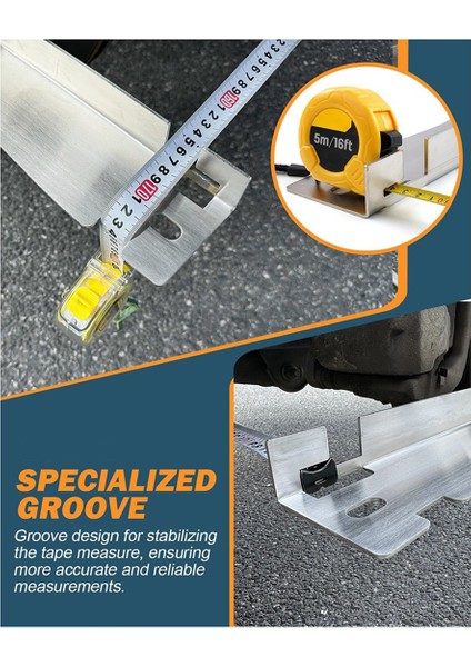 Araba Kamyon Evrensel Ağır Hizmet Tipi Tekerlek Hizalama Alet Plakaları Paslanmaz Tekerlek Hizalama Alet Plakaları Doğru Ölçümler (Yurt Dışından) fırsatları