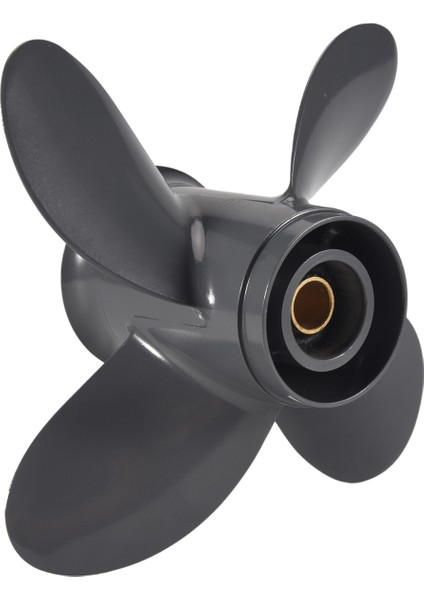 Honda ve Yamaha Dıştan Takma Motorlar Için 4 Kanatlı 9 1/4X10 Pervane BF8D/BF9.9D BF9.9/BF15A BF15D/BF20 8 Dişli 58134-ZV4-010AH (Yurt Dışından)
