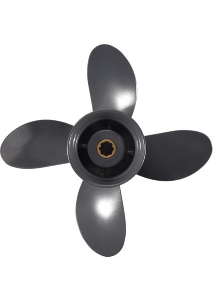 Honda ve Yamaha Dıştan Takma Motorlar Için 4 Kanatlı 9 1/4X10 Pervane BF8D/BF9.9D BF9.9/BF15A BF15D/BF20 8 Dişli 58134-ZV4-010AH (Yurt Dışından) modelleri