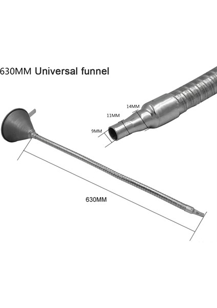Evrensel Araba Yağı Doldurma Hunisi Esnek Uçlu Demir Huni Motor Yağı Şanzıman Sıvısı Hidrolik Direksiyon Sıvısı (Yurt Dışından) fiyatları