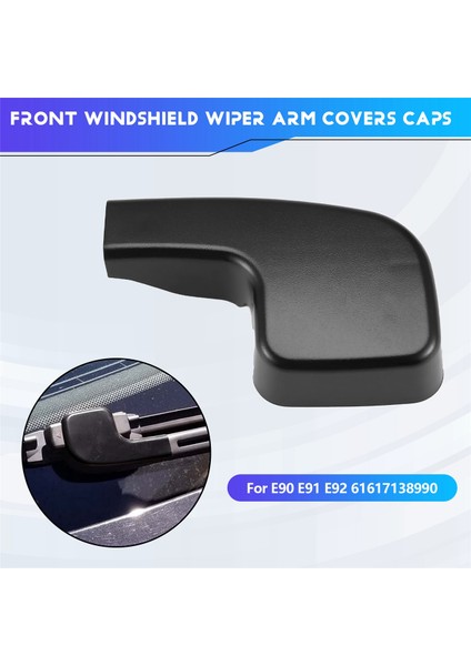 Bmw 3 E90 E91 E92 61617138990 Için 2 Adet Yeni Ön Cam Silecek Kolu Kapağı (Yurt Dışından) fırsatları