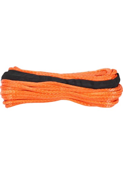 Sentetik Vinç Halatı, Turuncu 1/4 x 50 Ft Sentetik Vinç Halatı Hat Kablosu Atv Utv Suv Kamyon Tekne Vinç Için (Yurt Dışından)