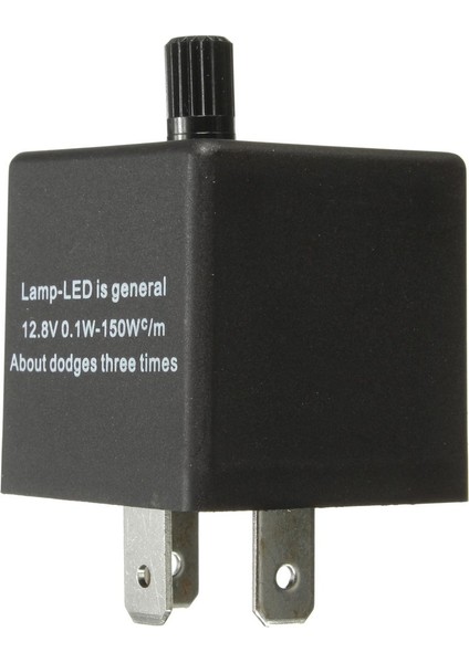 Dönüş Sinyal Lambası Göstergesi Için 12V 3 Pinli LED Ayarlanabilir Araba Flaşör Rölesi (Yurt Dışından) modelleri