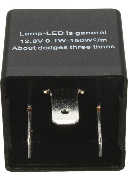 Dönüş Sinyal Lambası Göstergesi Için 12V 3 Pinli LED Ayarlanabilir Araba Flaşör Rölesi (Yurt Dışından) indirimleri