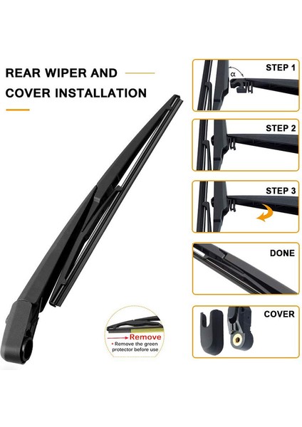 2013-2017 Toyota Rav4 Arka Silecek Lastiği Için 85242-42040 (Yurt Dışından) indirimleri